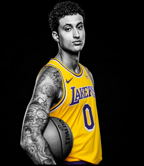 Kyle Kuzma Los Angeles Lakers jersey size 52 (fits more large