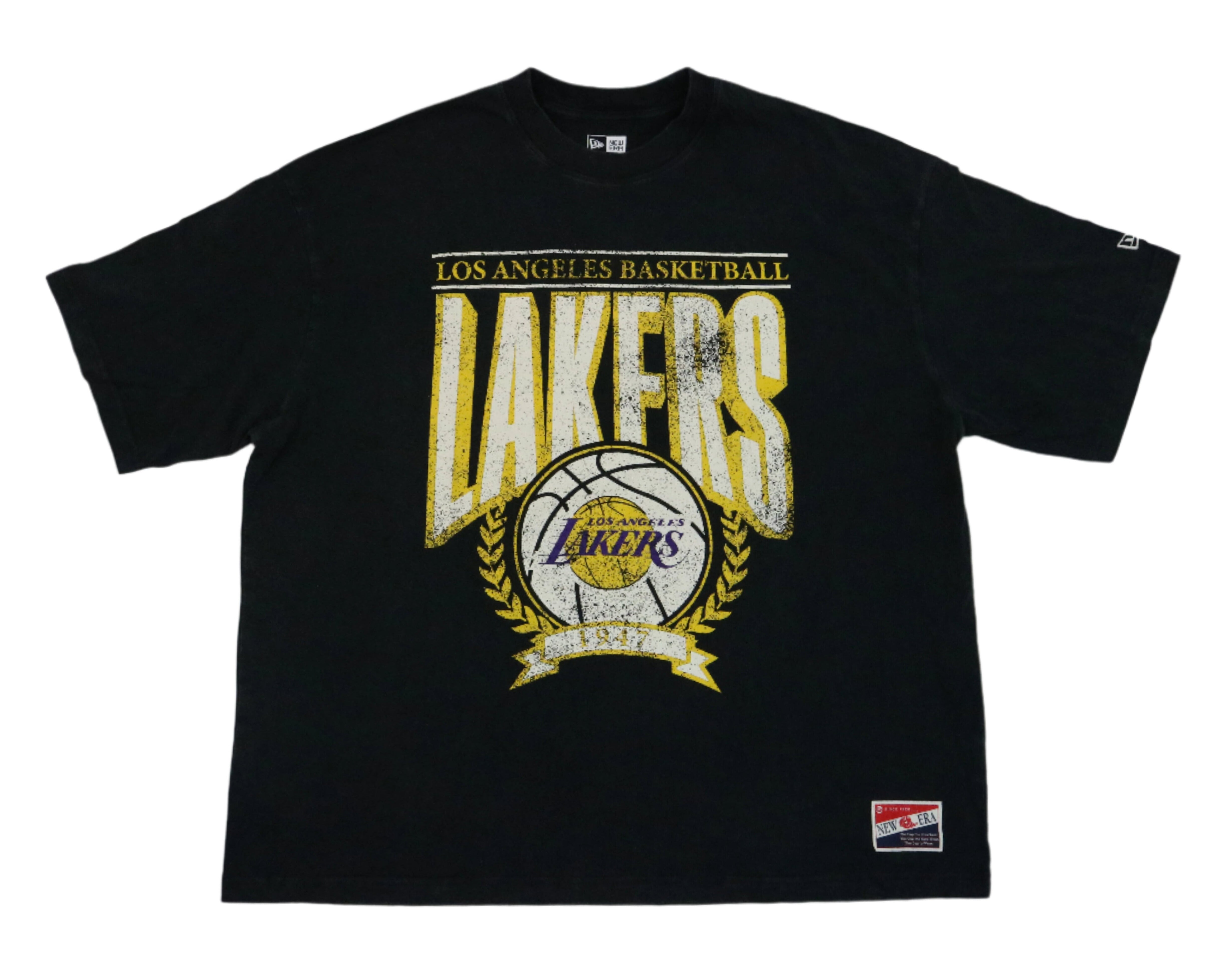 vintage lakers graphic tee
