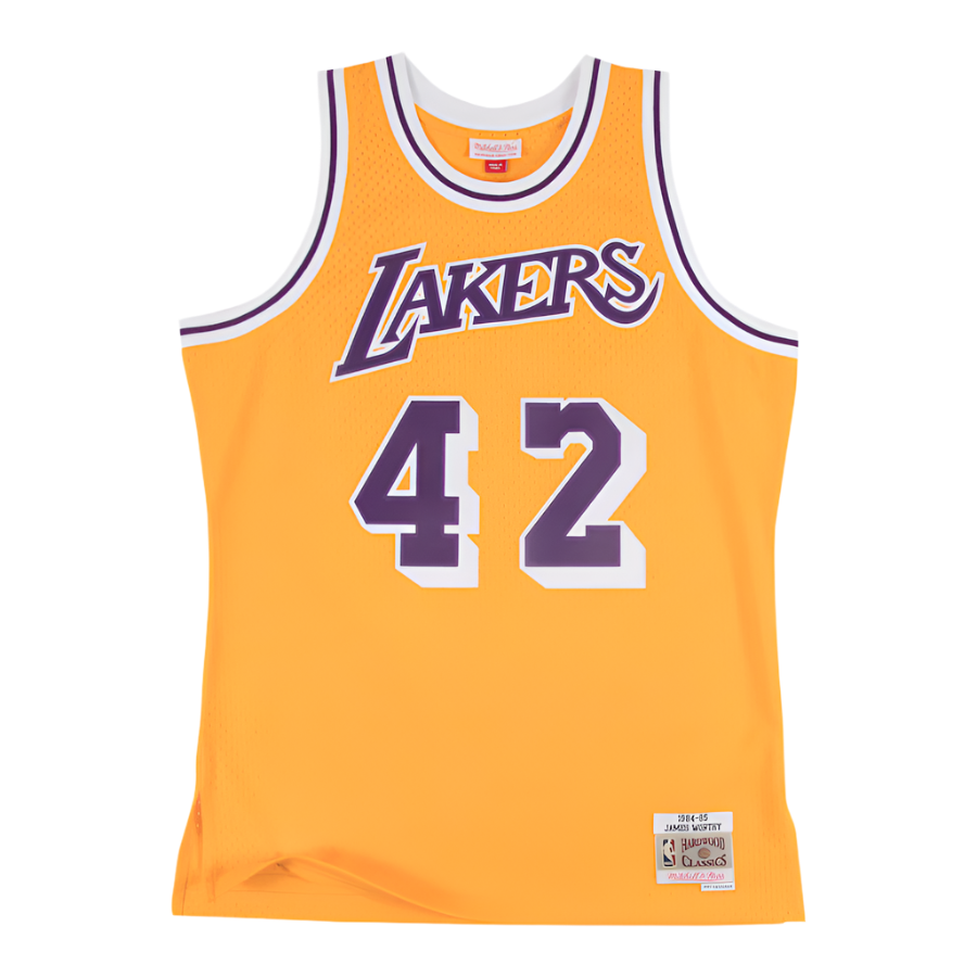 Lakers 84 Worthy Swingman Jersey – Lakers Store