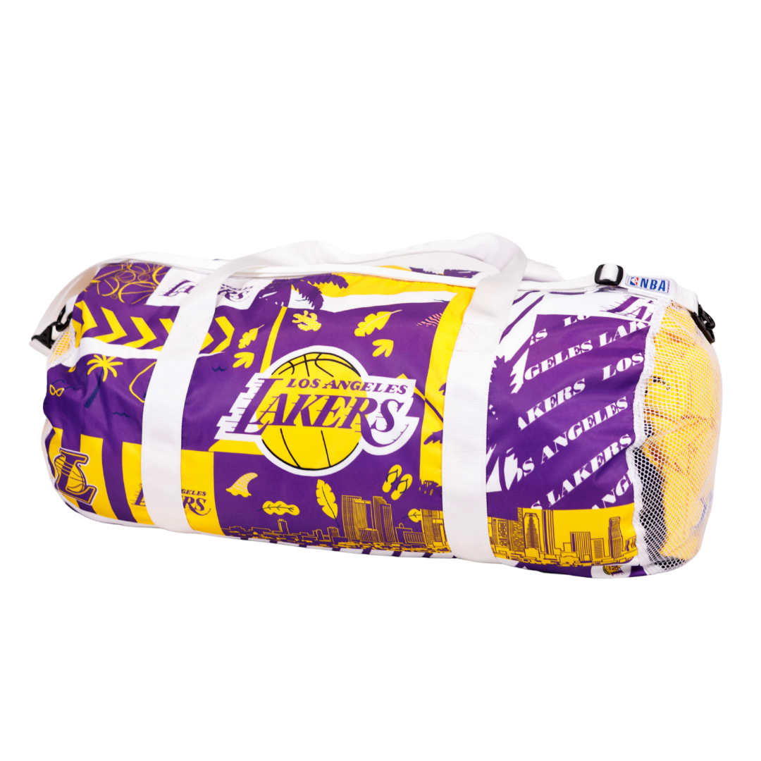 LAKERS ALL OVER DUFFLE BAG – Lakers Store