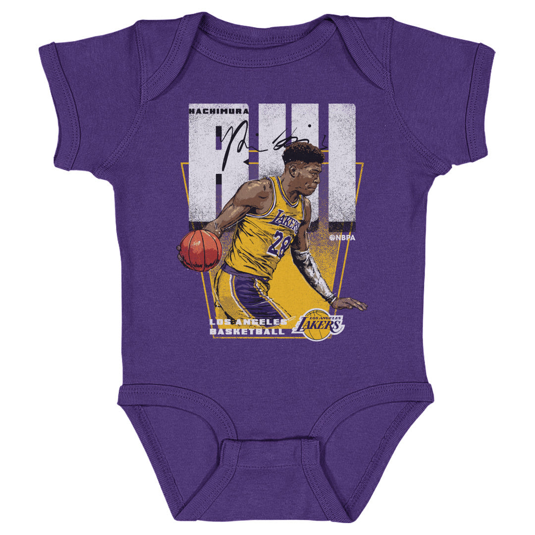 Rui Hachimura Los Angeles Lakers Premiere WHT – Lakers Store