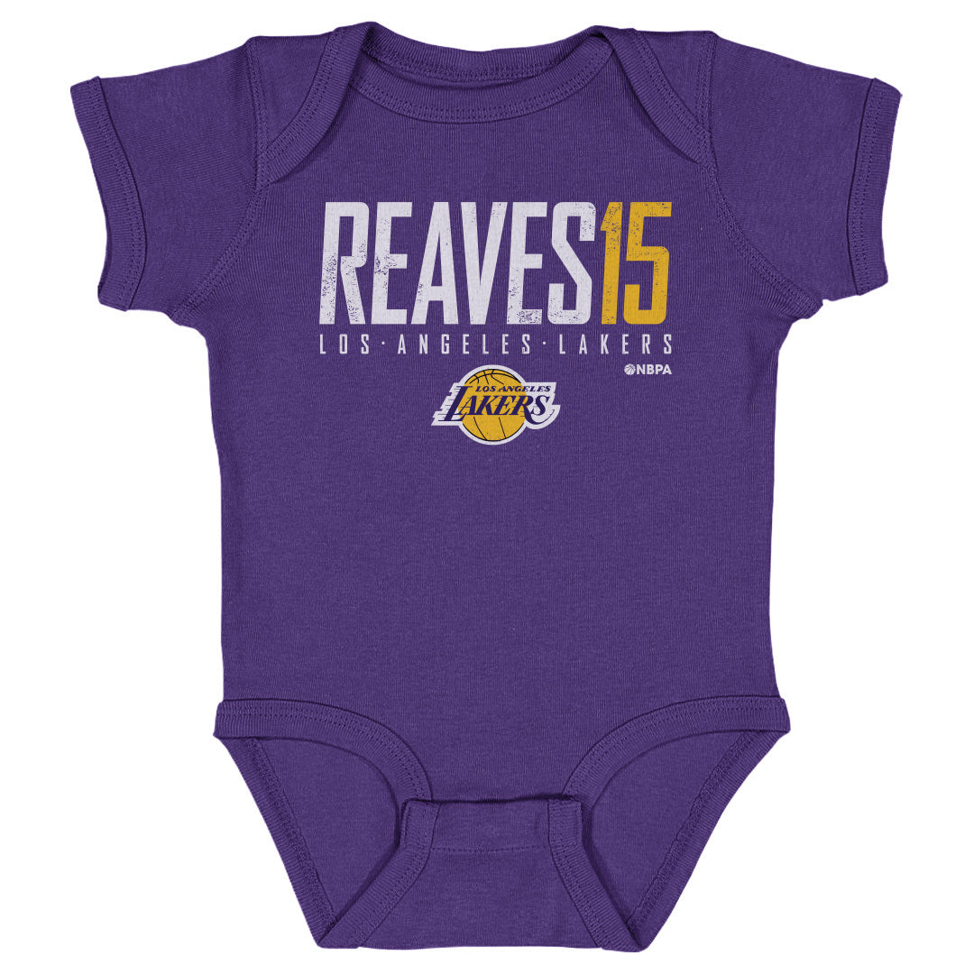 Austin Reaves Los Angeles Lakers Elite WHT – Lakers Store
