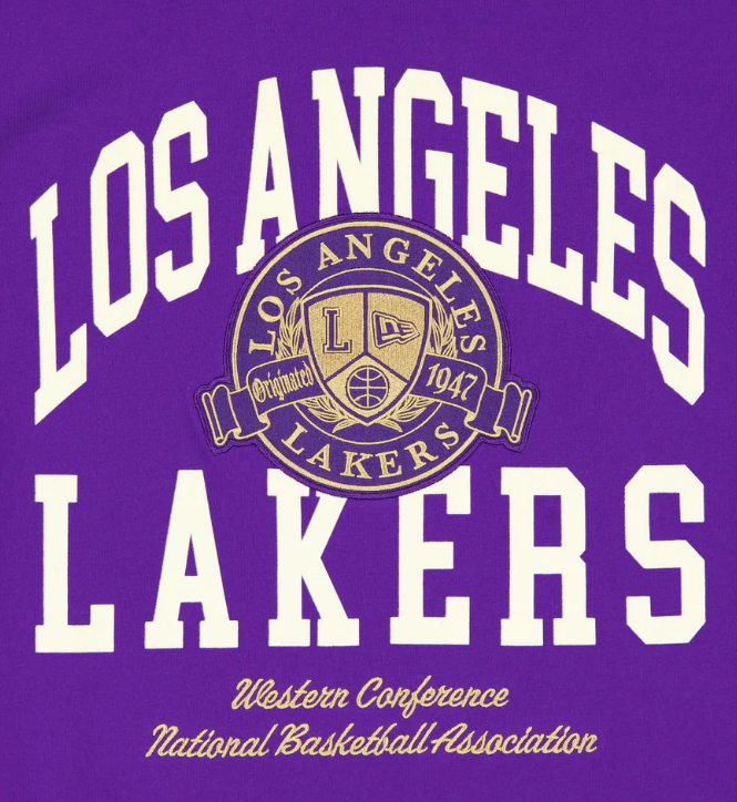 Lakers Letter Class SS Tee