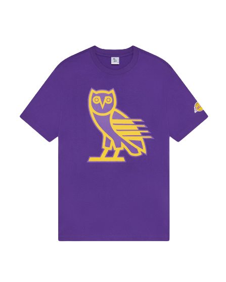 T shirt lakers violet 2025