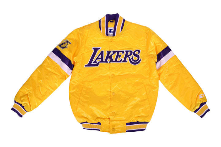 Lakers Home Game Varsity Jacket