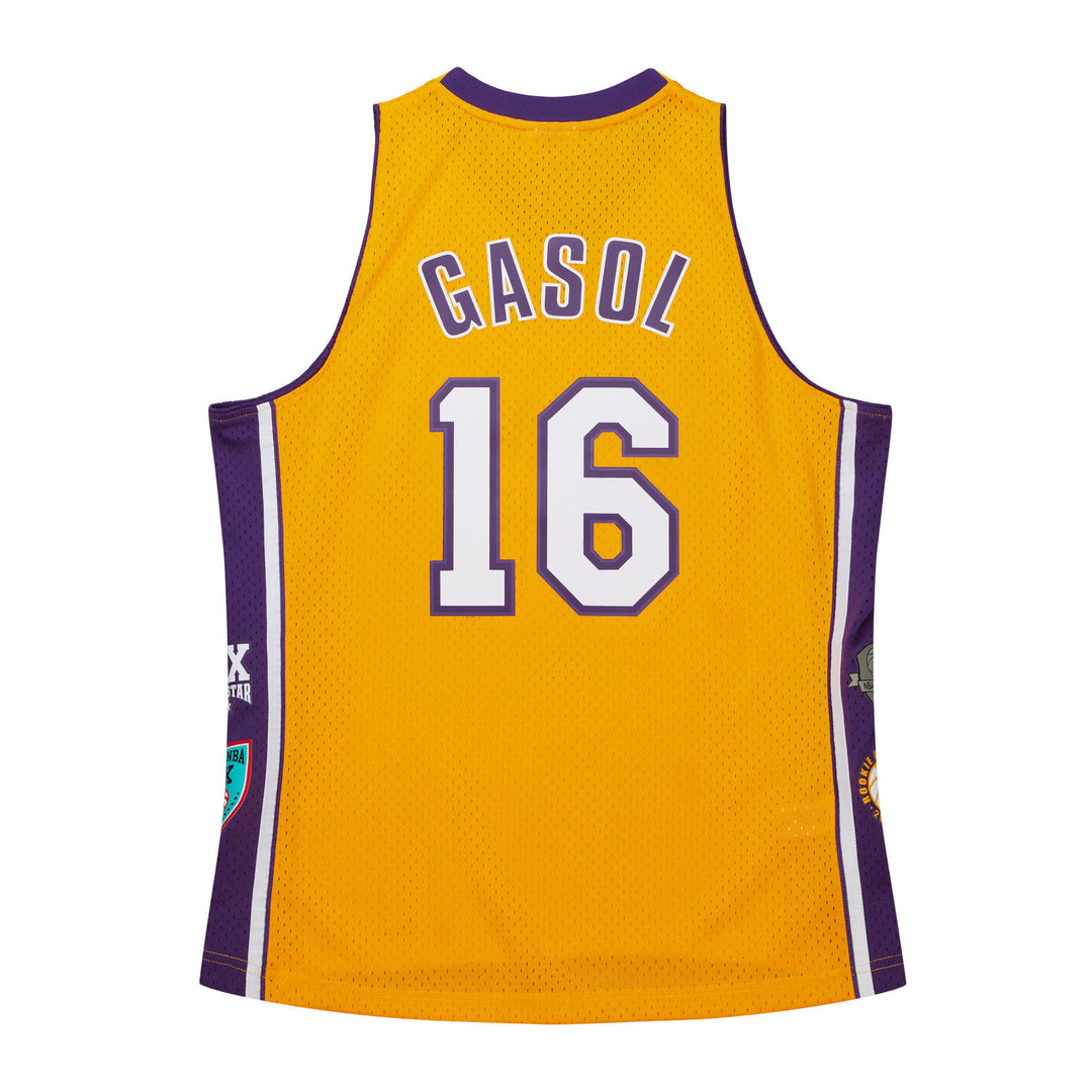 NBA HOF Swingman Jersey Lakers Pau Gasol Icon