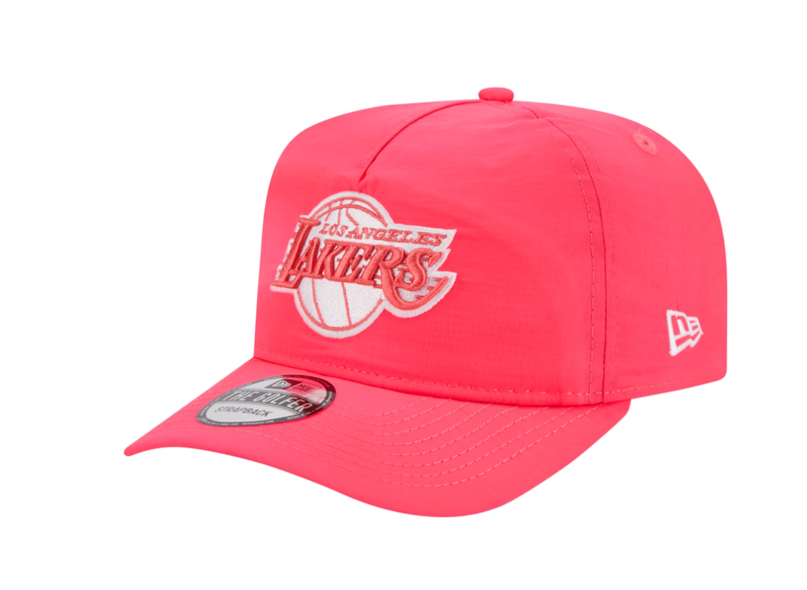 Lakers Everyday Nylon Golfer Pink Adjustable Hat – Lakers Store