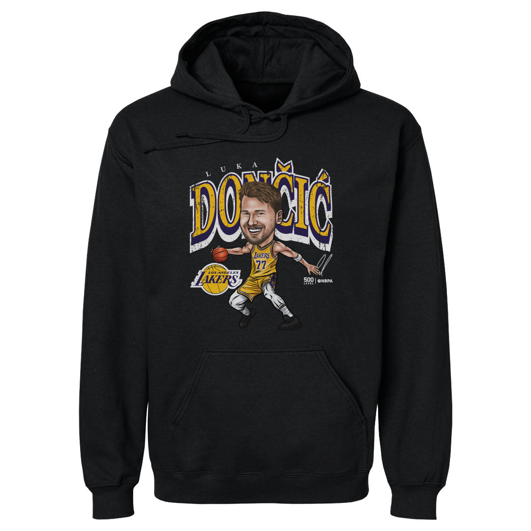 Luka Doncic Los Angeles Lakers Cartoon WHT – Lakers Store