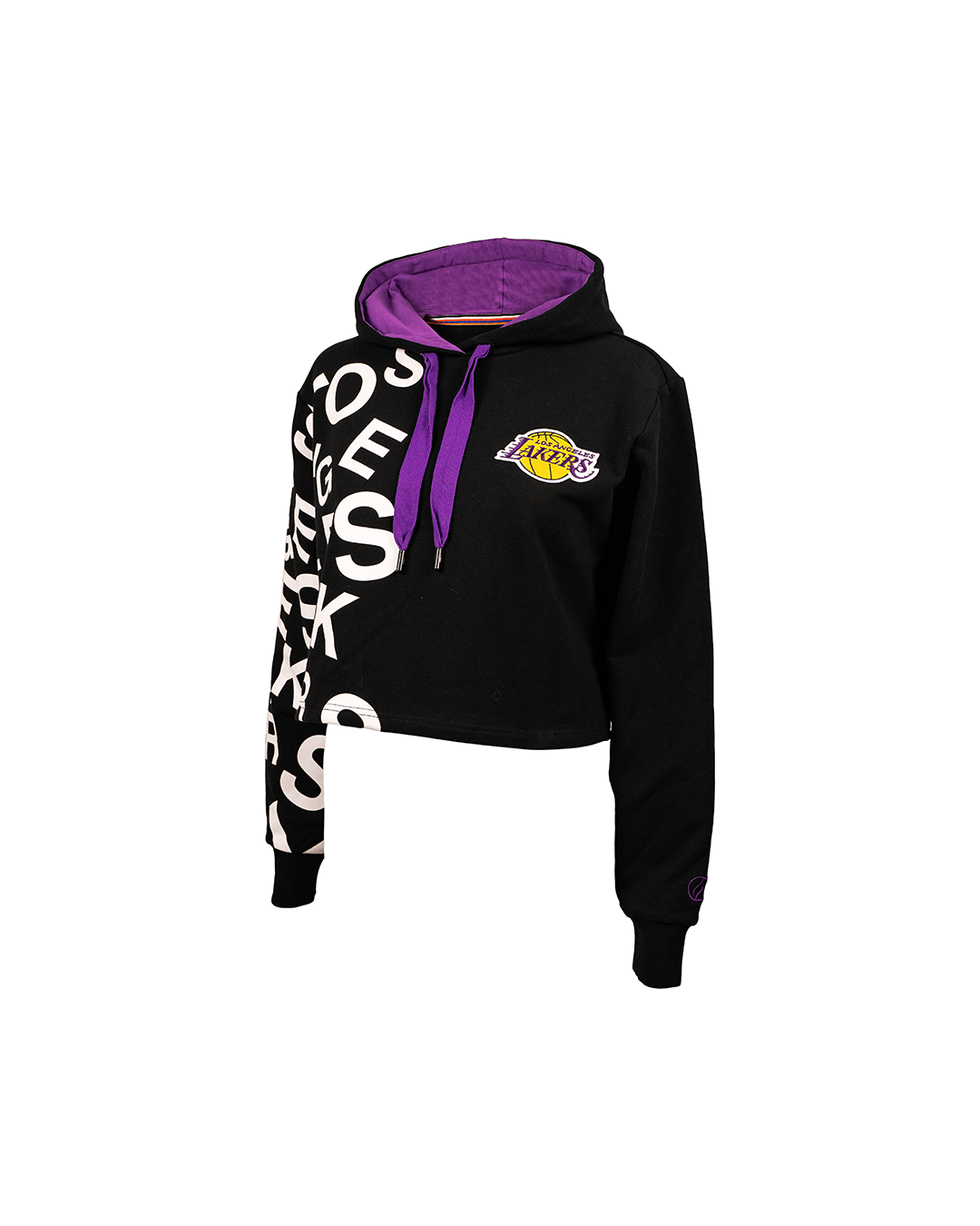 Lakers crop hoodie online