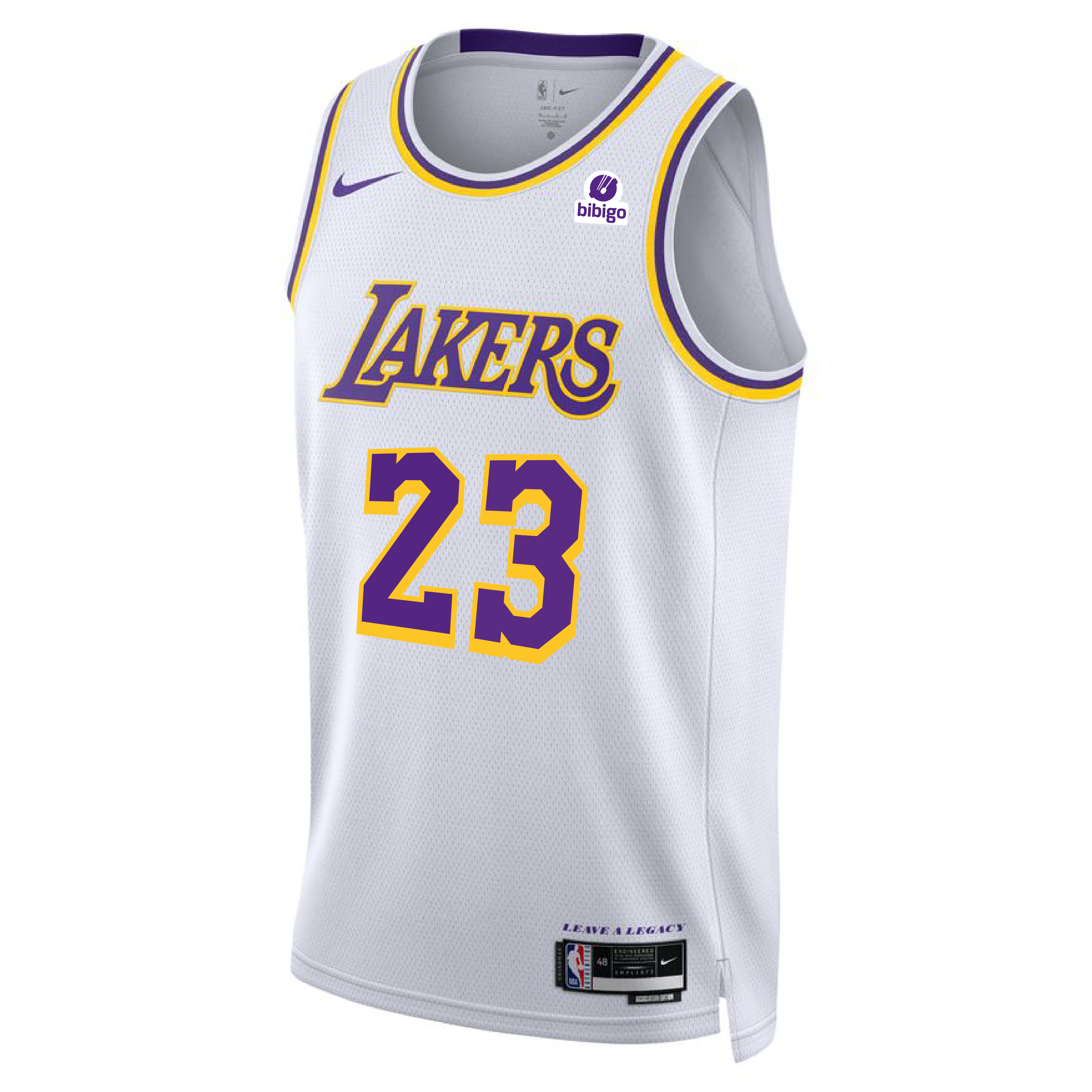Los Angeles Lakers LeBron James 23 Association Swingman Jersey