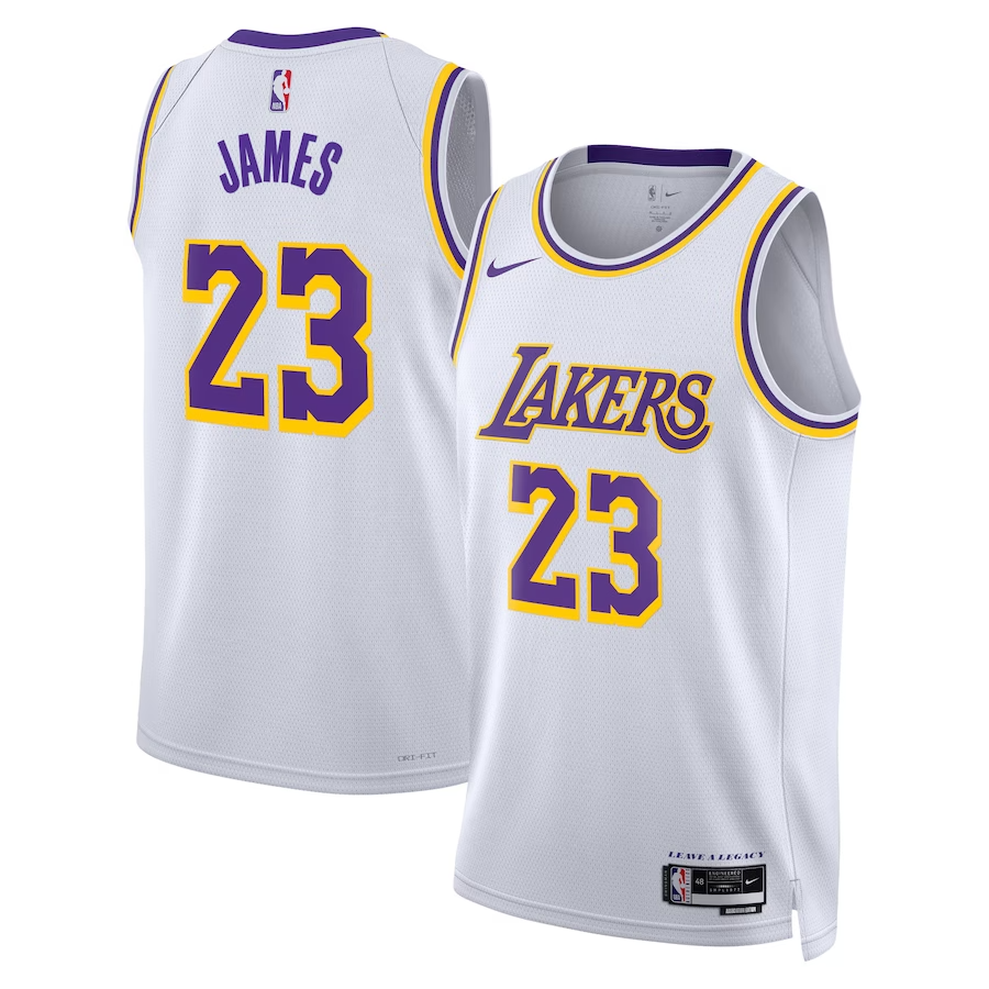 Lakers lebron james swingman jersey online