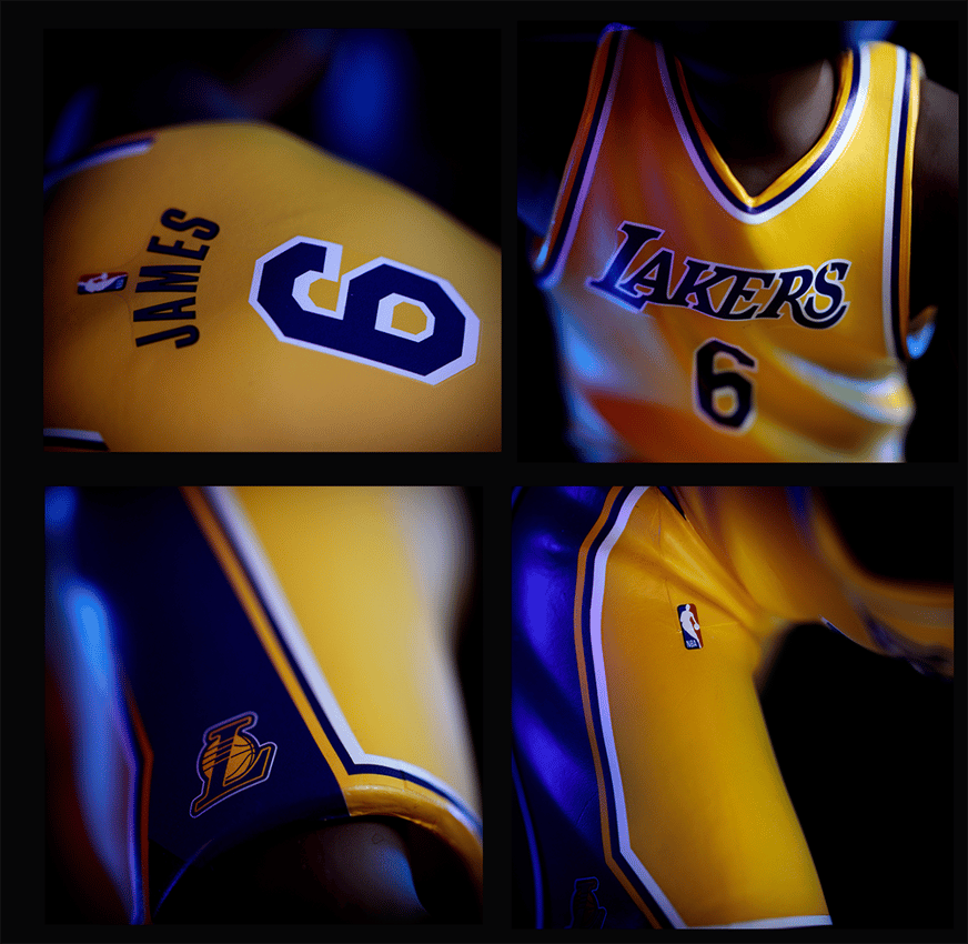 LeBron James Los Angeles Lakers Icon Edition Player Figure