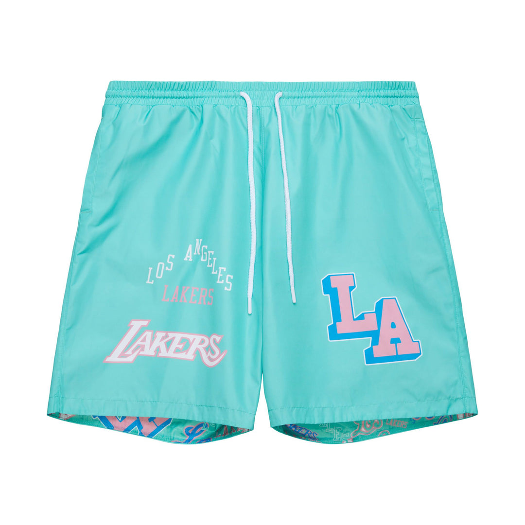 Lakers Stateside Pastel Reversible Shorts
