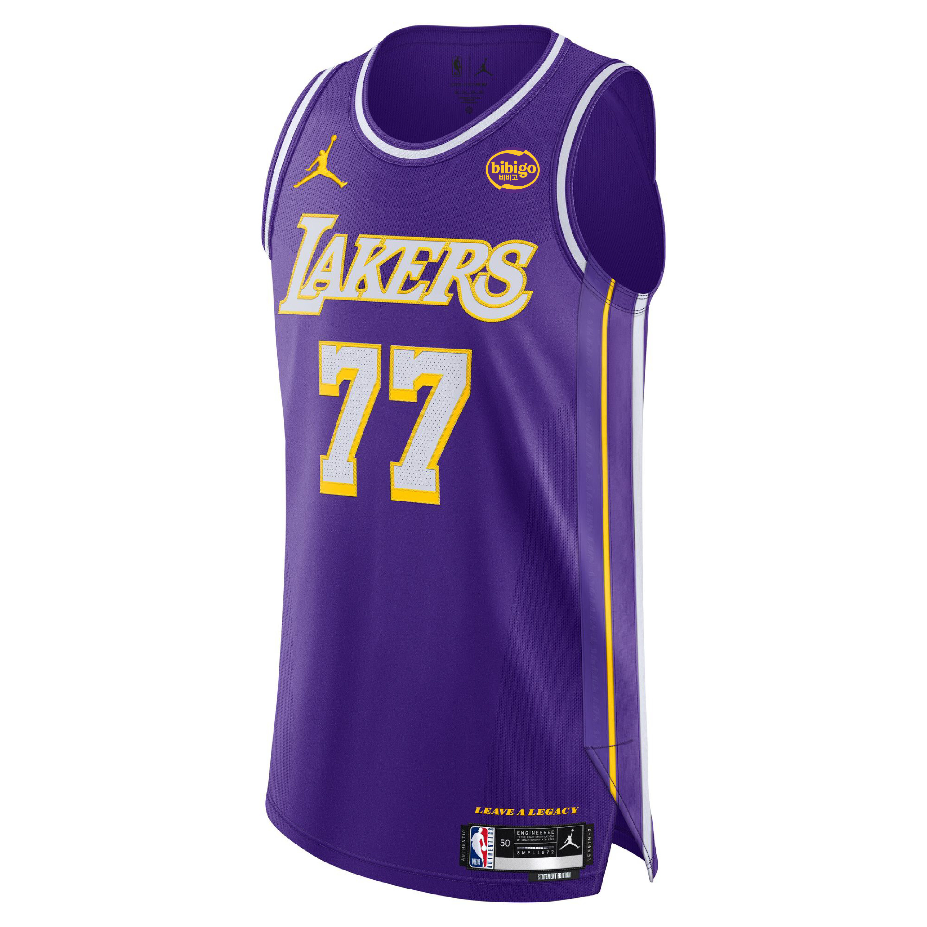 Lakers Dončić Authentic Statement 25 Jersey – Lakers Store