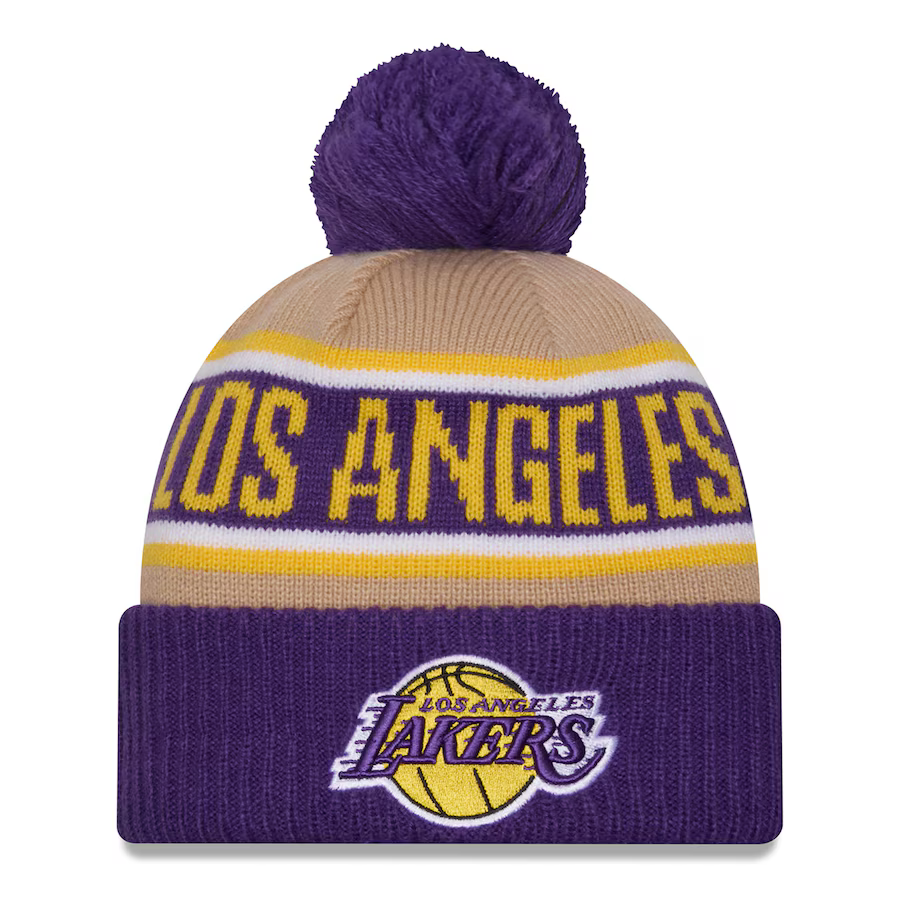 Lakers 2024 Draft Knit Hat Lakers Store