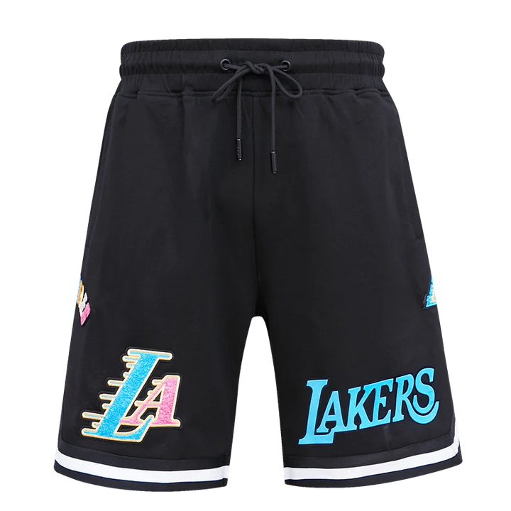Los Angeles Lakers Washed Neon DK Shorts