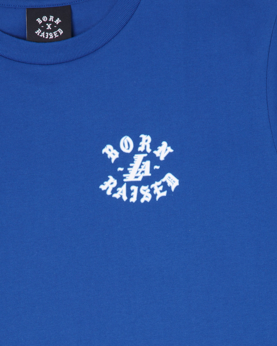 Los Angeles Lakers Born x Raised Black SS Tee S