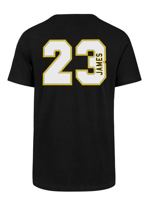 Los Angeles Lakers LeBron James 23 T-Shirt Black1