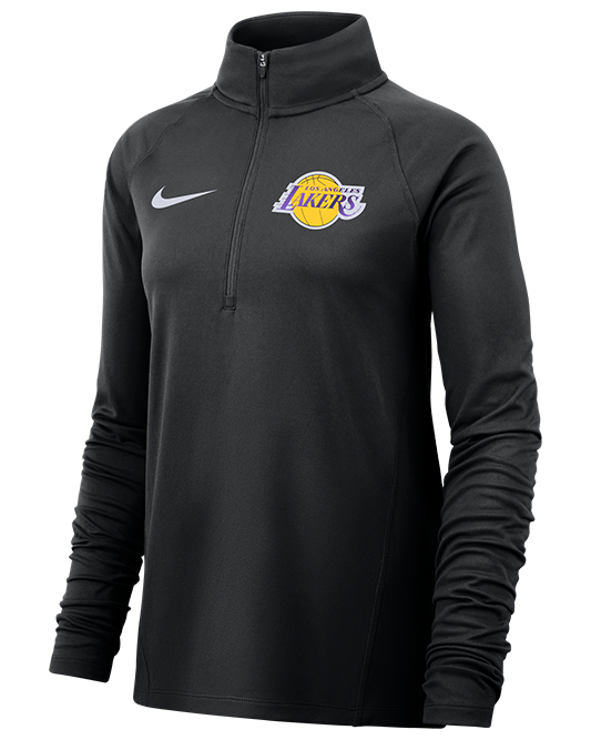 Los Angeles Lakers Women s Dry Element Quarter Zip Lakers Store