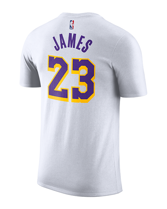 Los Angeles Lakers LeBron James Association Edition Player T-Shirt – Lakers  Store