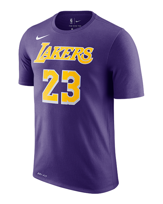 Shop LeBron James Los Angeles Lakers City Edition Nike Dri-FIT NBA