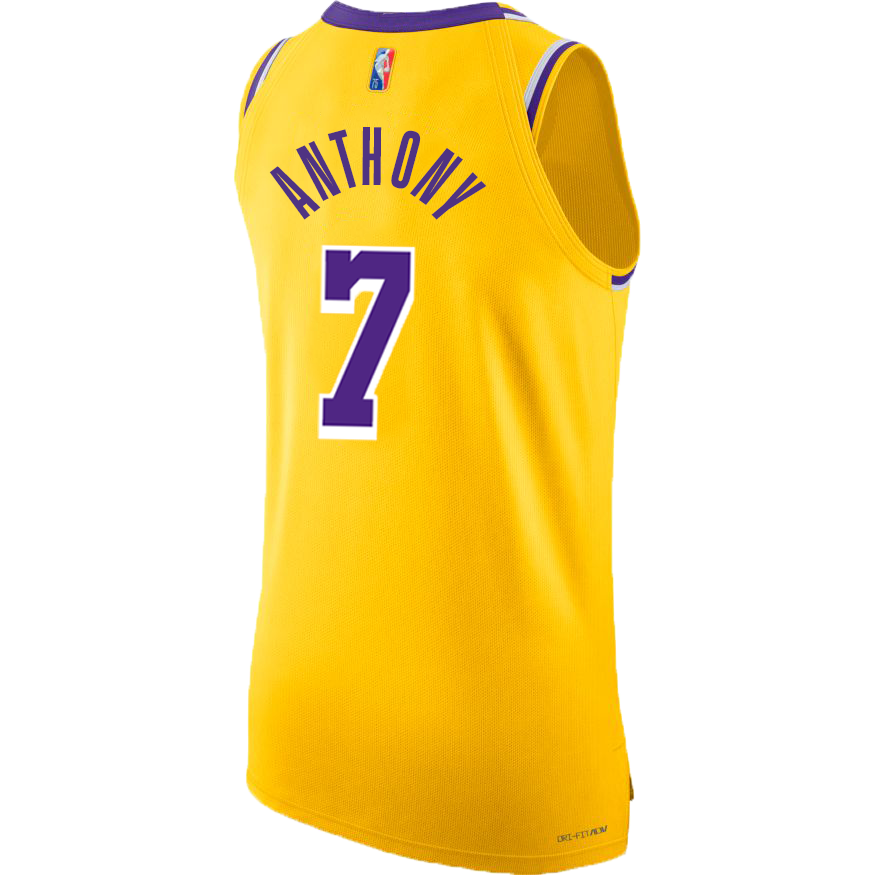 Nike Los Angeles Lakers Carmelo Anthony Statement Authentic Jersey 40