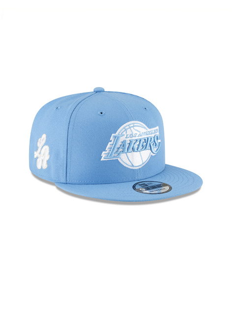 Los Angeles Lakers Pink Drip Logo 9FIFTY Snapback Hat – Lakers Store