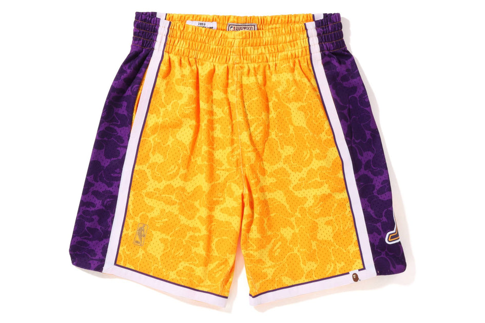 BAPE x M&N x LAKERS COLLAB Online only. Link in bio 🤩