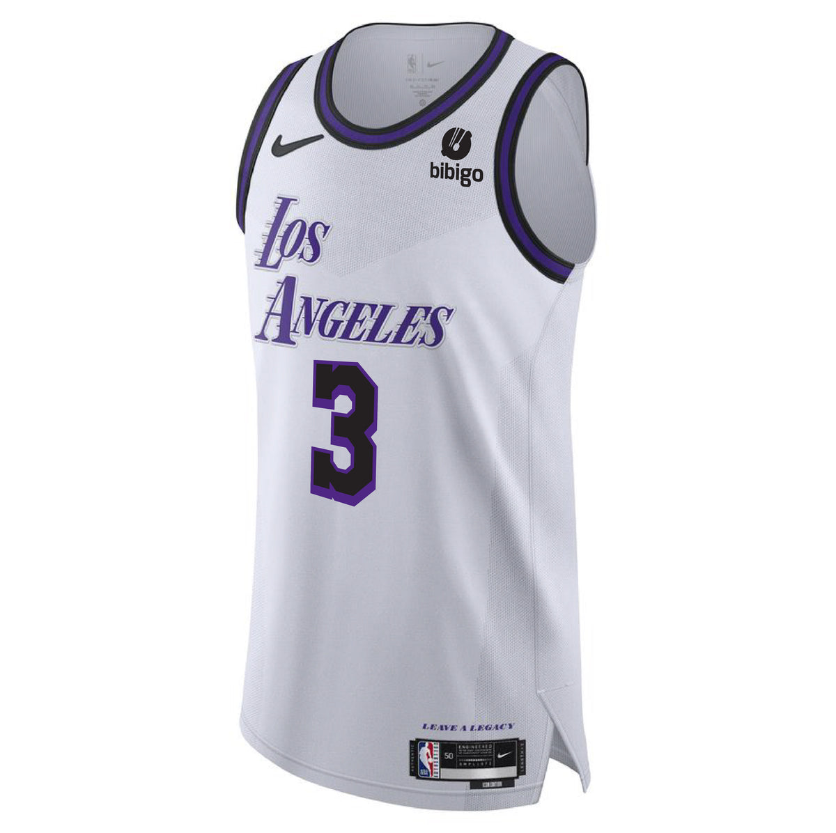 Los Angeles Lakers Authentic Davis City Edition Jersey – Lakers Store