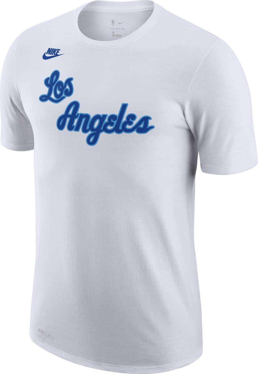 Nike Hardwood Classics 2020/21 Blue Adult Los Angeles Lakers Shooting Shirt M