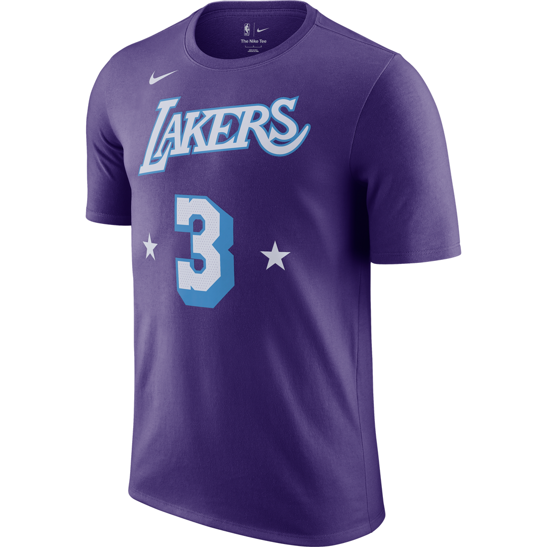 Los Angeles Lakers Anthony Davis Moments Mixtape City Edition Player T-Shirt - Lakers Store