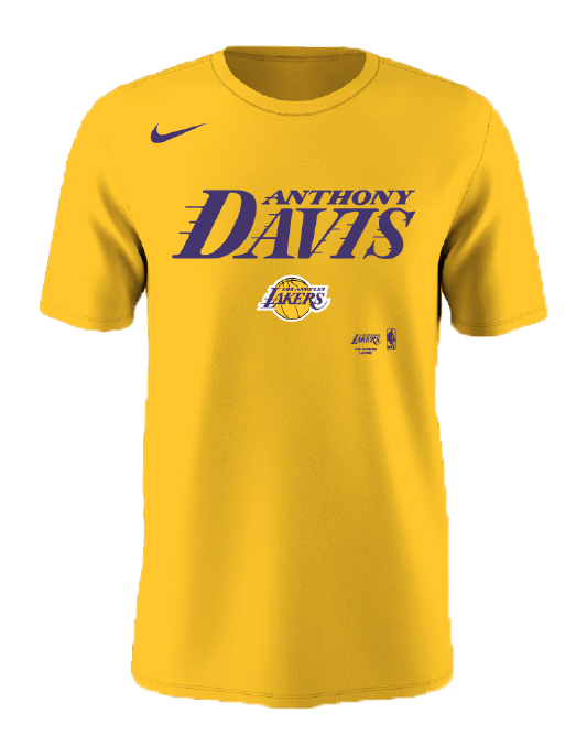 Lakers Davis City Player Name Tee - Lakers Store
