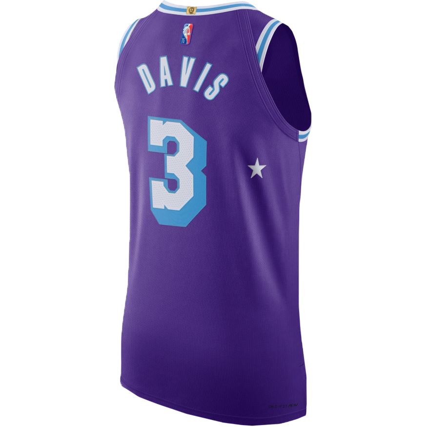 Los Angeles Lakers Anthony Davis 2021-22 Authentic Moments Mixtape City Edition Jersey - Lakers Store