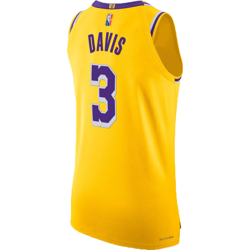 Nike Men's Los Angeles Lakers Dri-FIT NBA ASC 22 Home Swingman Jersey -White/Davis