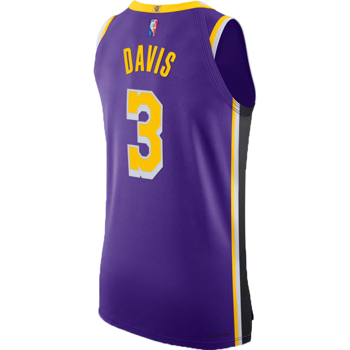 Lakers Anthony Davis 75th Anniversary Authentic Statement Jersey