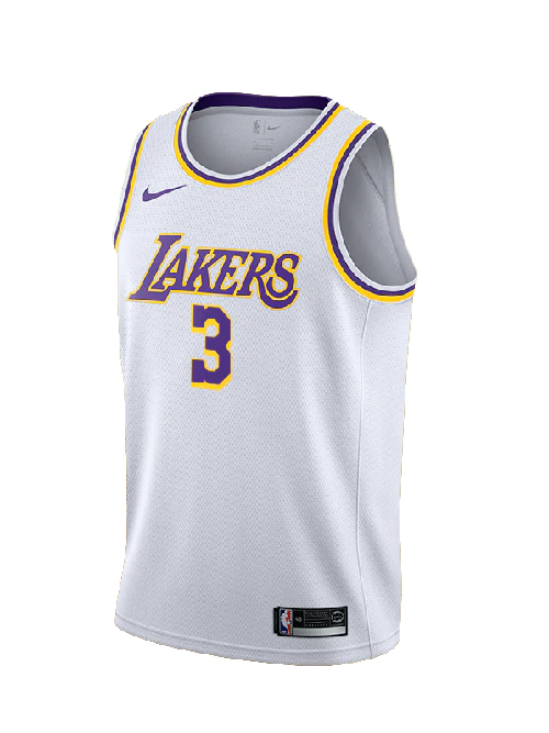 Los Angeles Lakers Youth Anthony Davis Association Swingman Jersey - Lakers Store