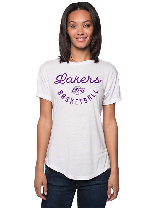 Freedom Vail Womens Los Angeles Lakers Tee - Lakers Store
