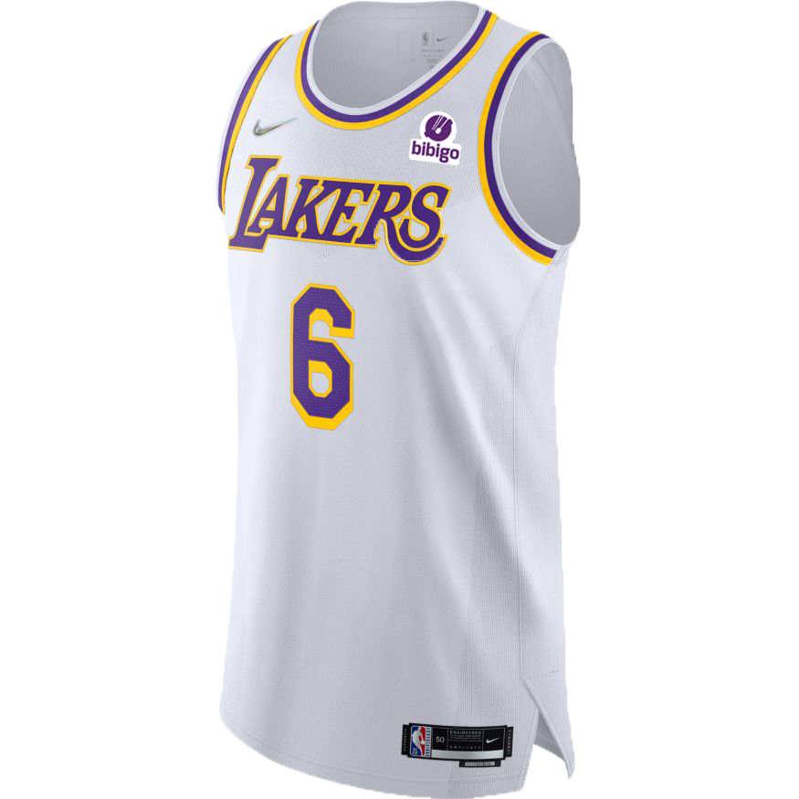 Nike LeBron James Lakers 75 Anniversary City Edition NBA Authentic Jersey  sz 44