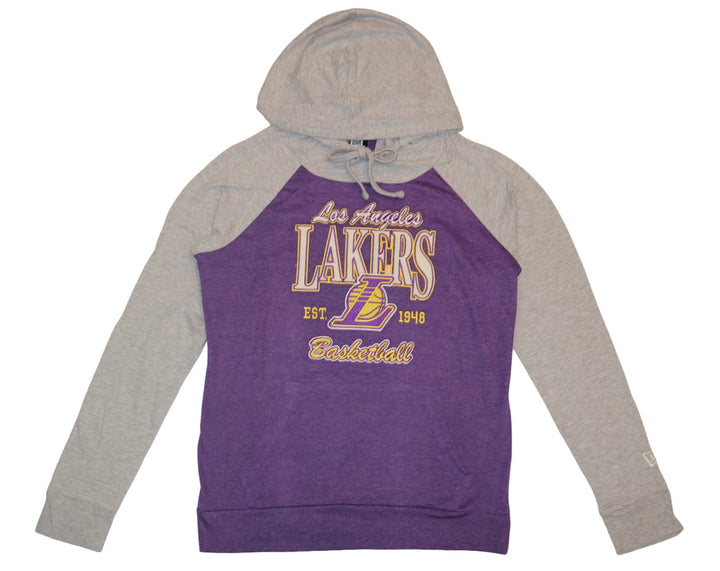 Lakers Women's Throwback Long Sleeve Pullover Hoodie