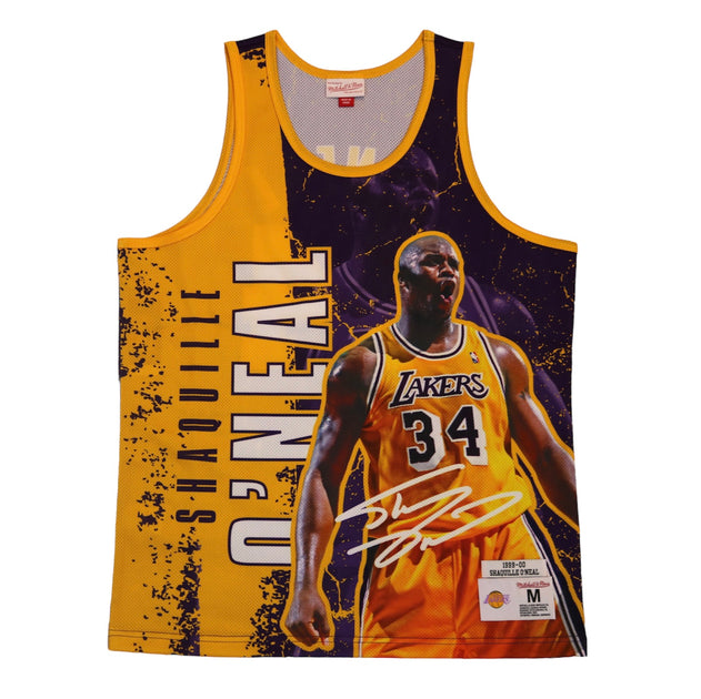 Los Angeles Lakers Women's Big Face 4.0 Hockey Jersey M