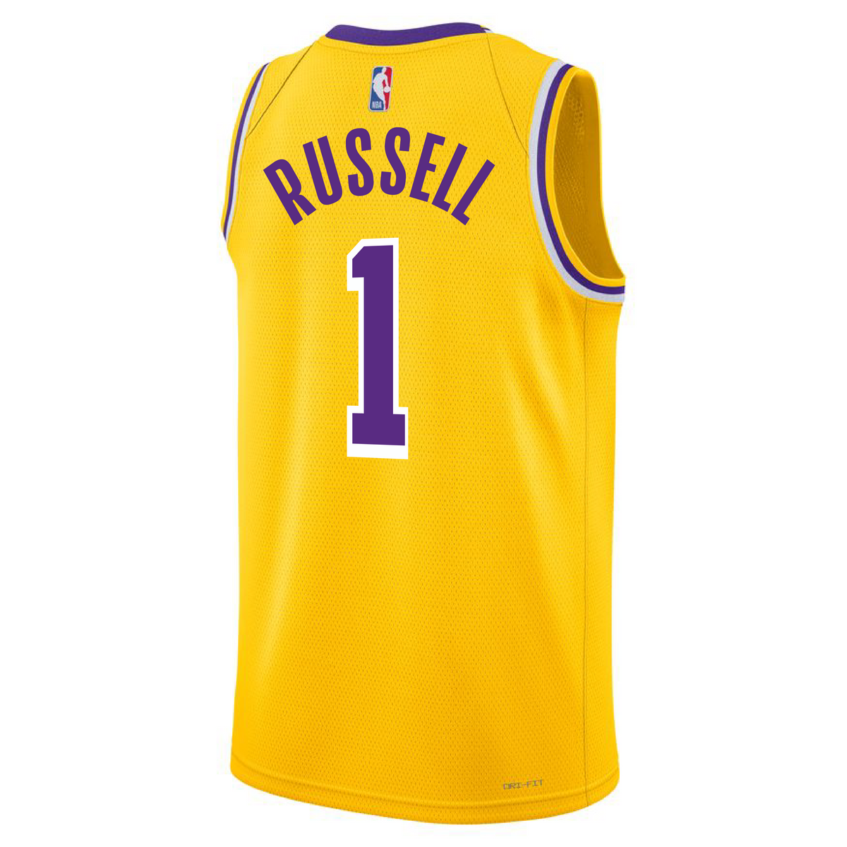 Buy Lakers 1 D'Angelo Russell White New Revolution 30 Swingman