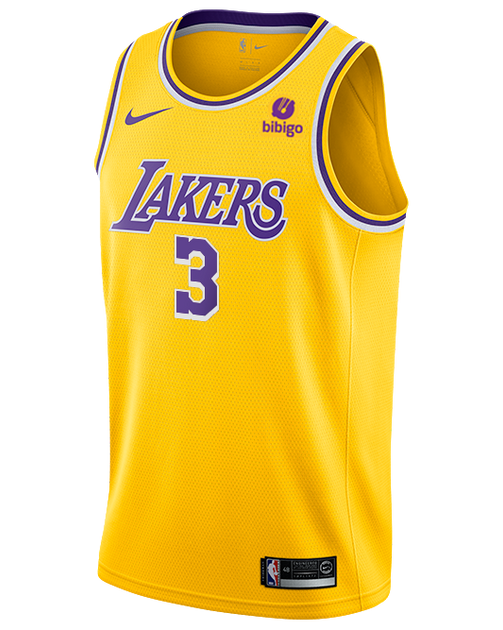NBA Jersey Database, Los Angeles Lakers City Jersey 2021-2022
