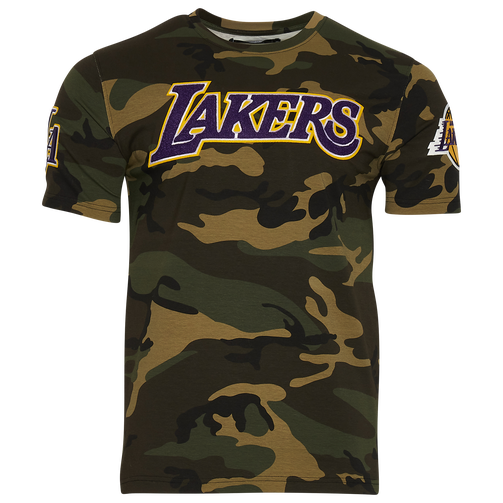 Los Angeles Lakers Logo Pro Team T-Shirt Camo