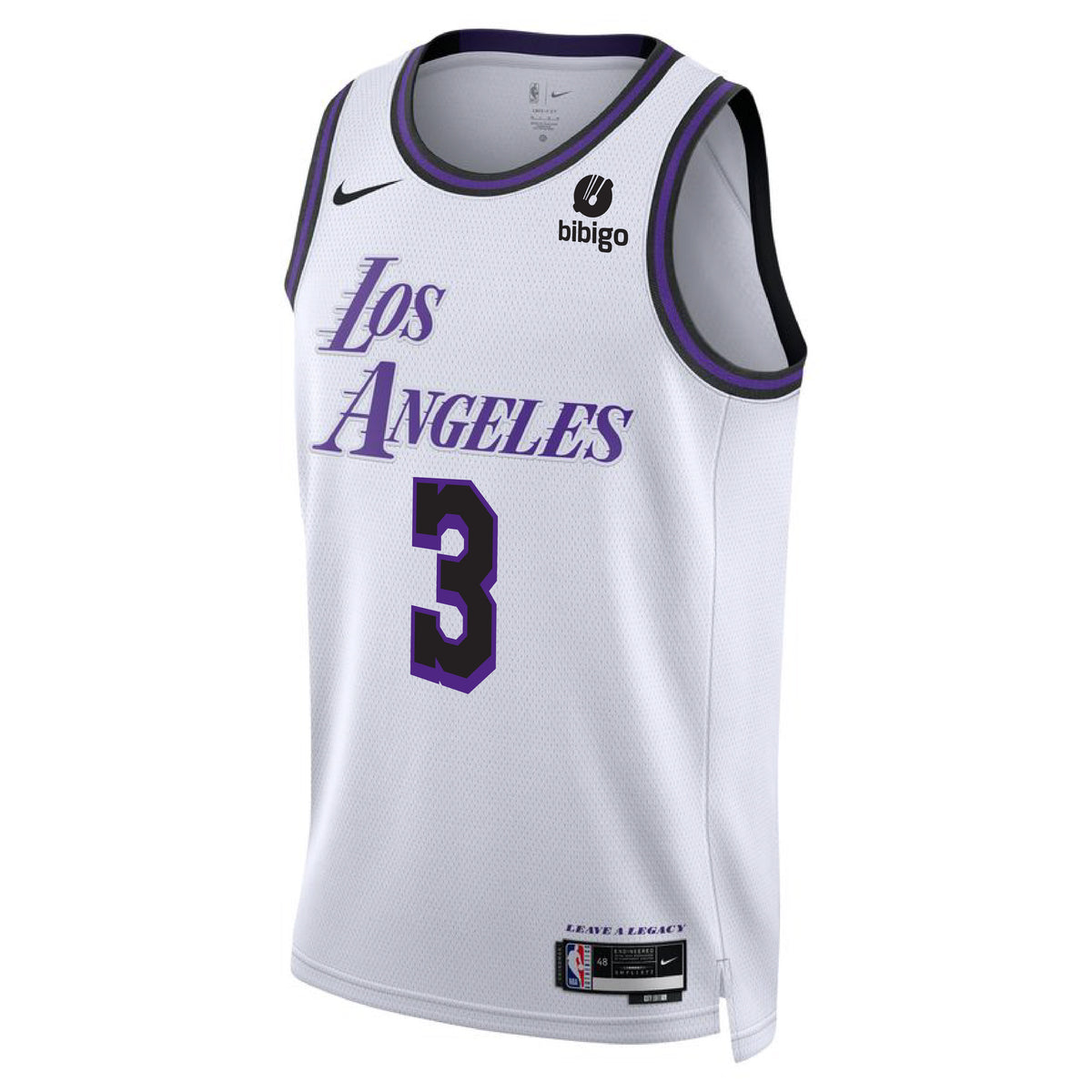 Los Angeles Lakers Swingman Davis City Edition Jersey – Lakers Store