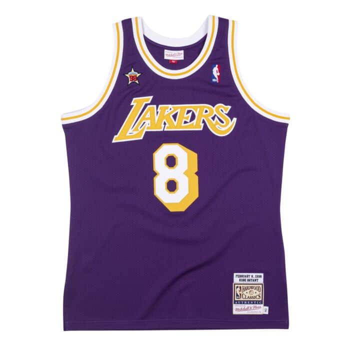 Vintage Kobe Bryant Los Angeles Lakers Adidas XXL Black Jersey