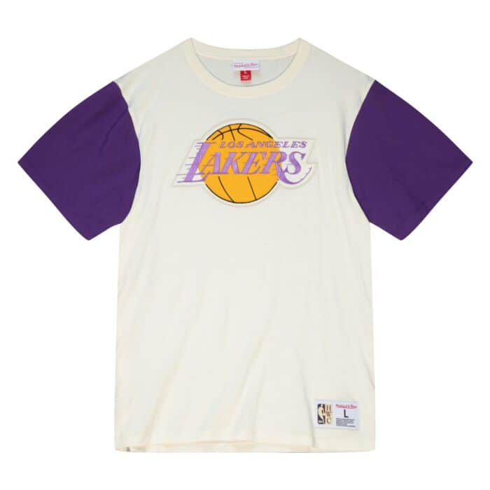 Los Angeles Lakers Color Blocked SS Tee – Lakers Store