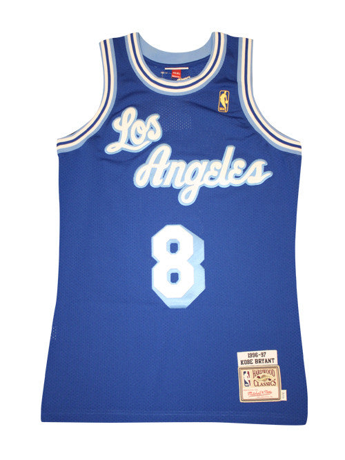 Los Angeles Lakers Mitchell & Ness '96-97 Authentic Kobe Bryant Hardwood Classics Jersey - Lakers Store