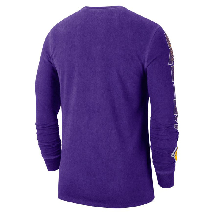 Los Angeles Lakers Courtside Men's Nike NBA Long-Sleeve T-Shirt