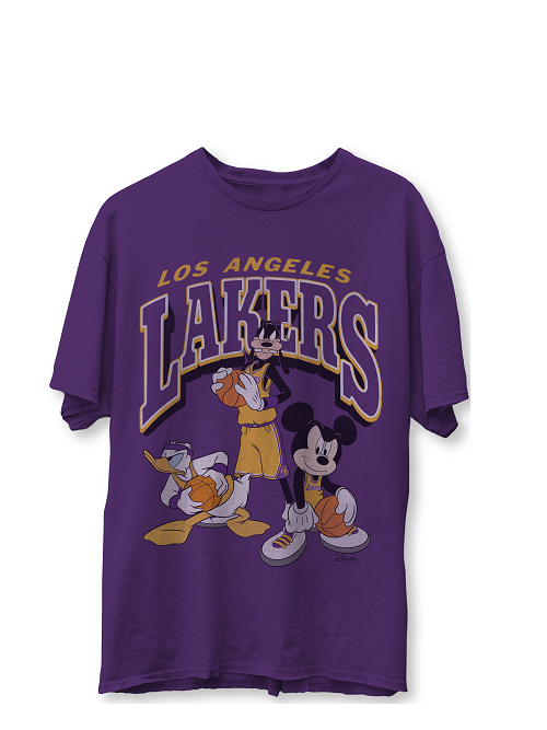 Los Angeles Lakers Disney Mickey Friends T-Shirt