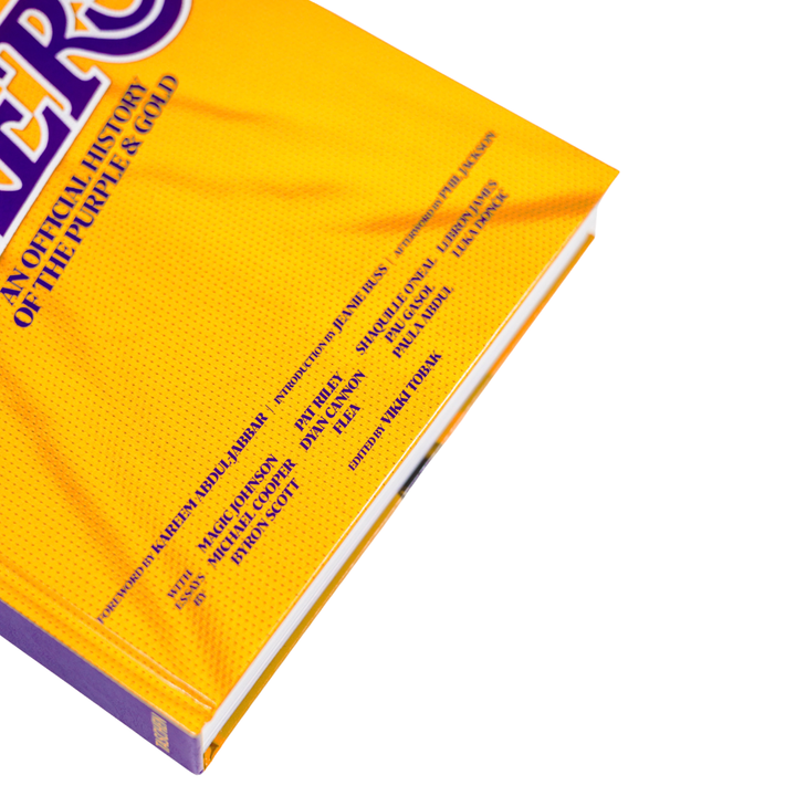Lakers Official History of the Purple & Gold Book